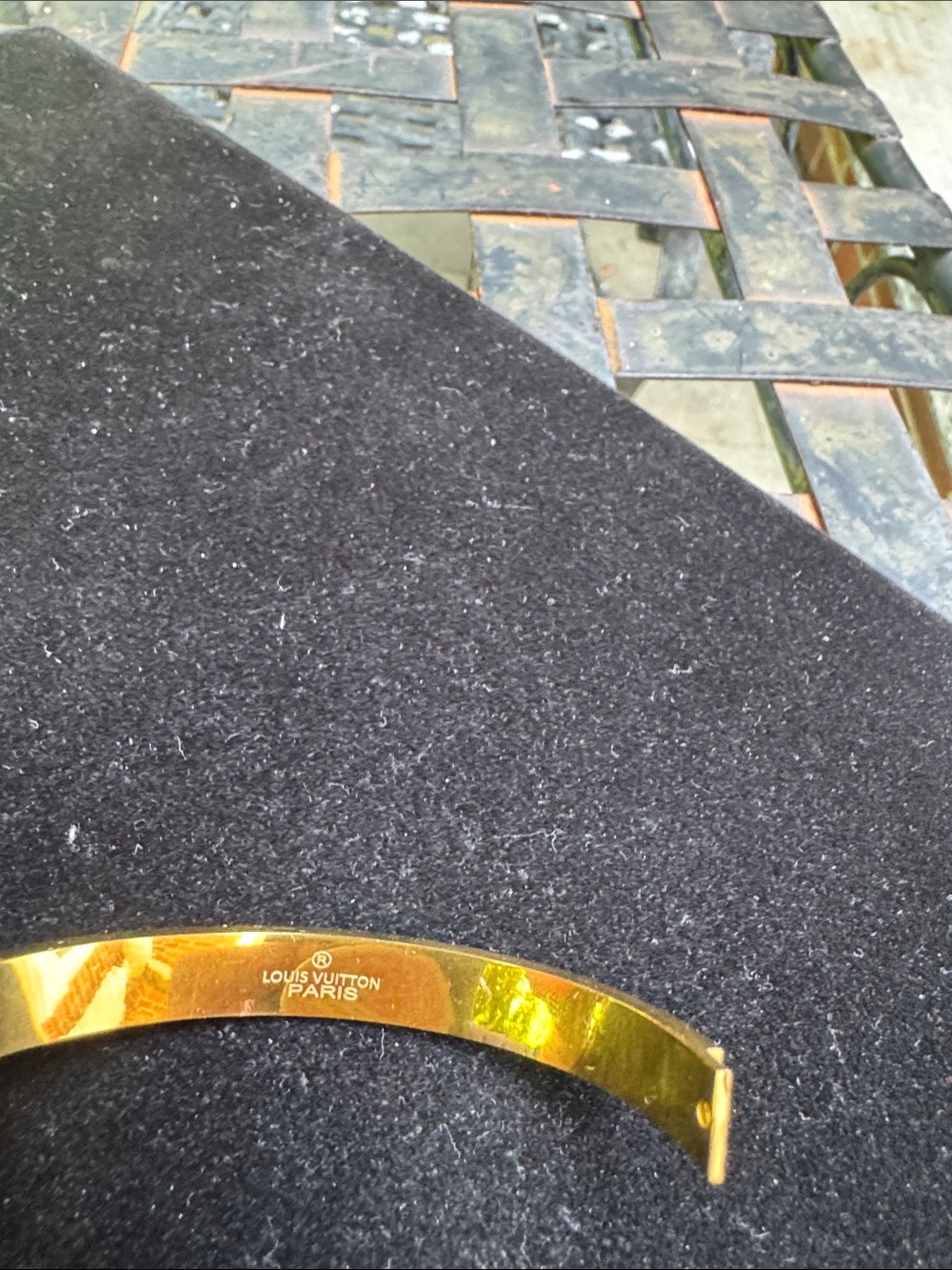 Bangle bracelet Monogram - Picture 3 of 5